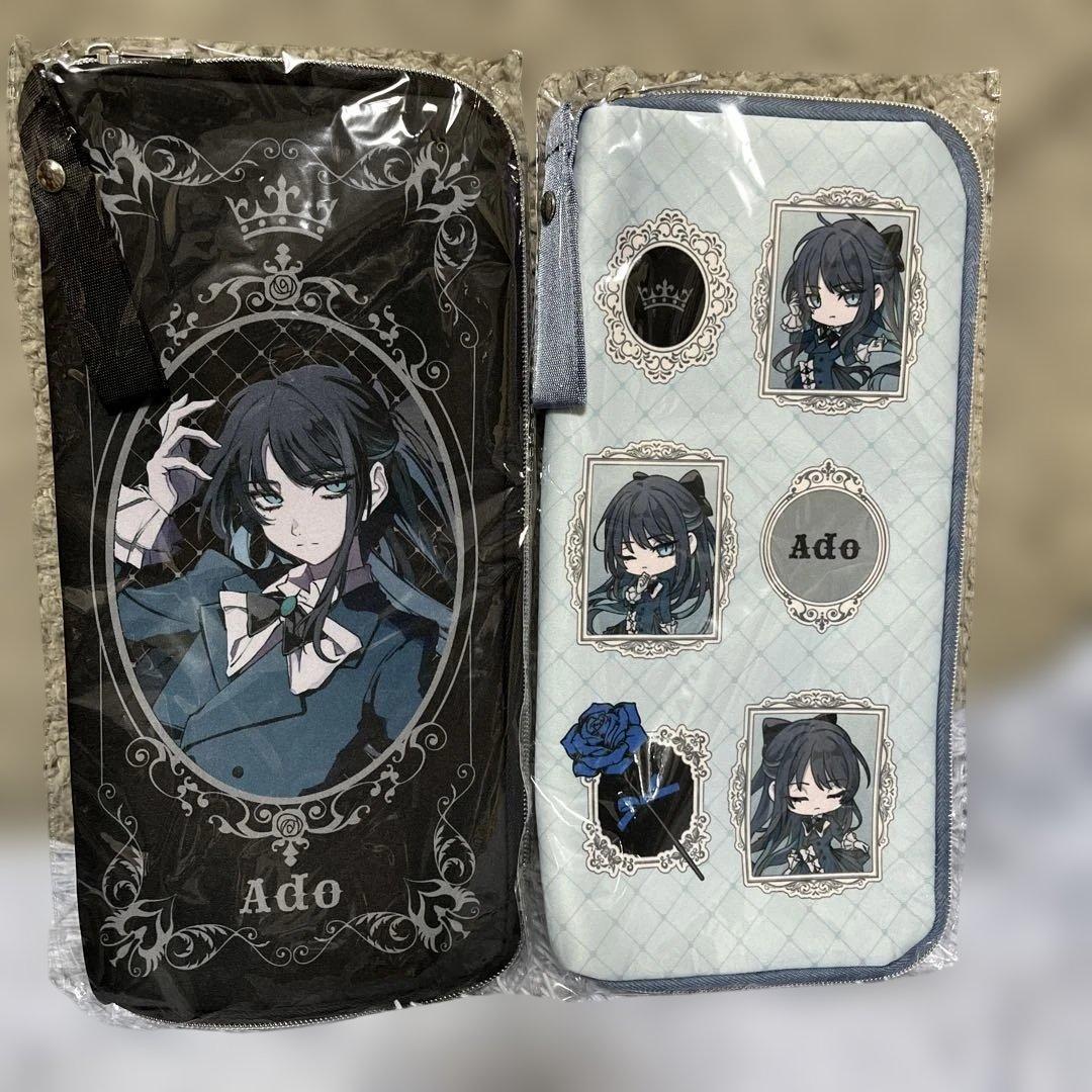 ラウンドワン限定】Ado フィギュア＆ペンライトケース＆収納BOX 6点