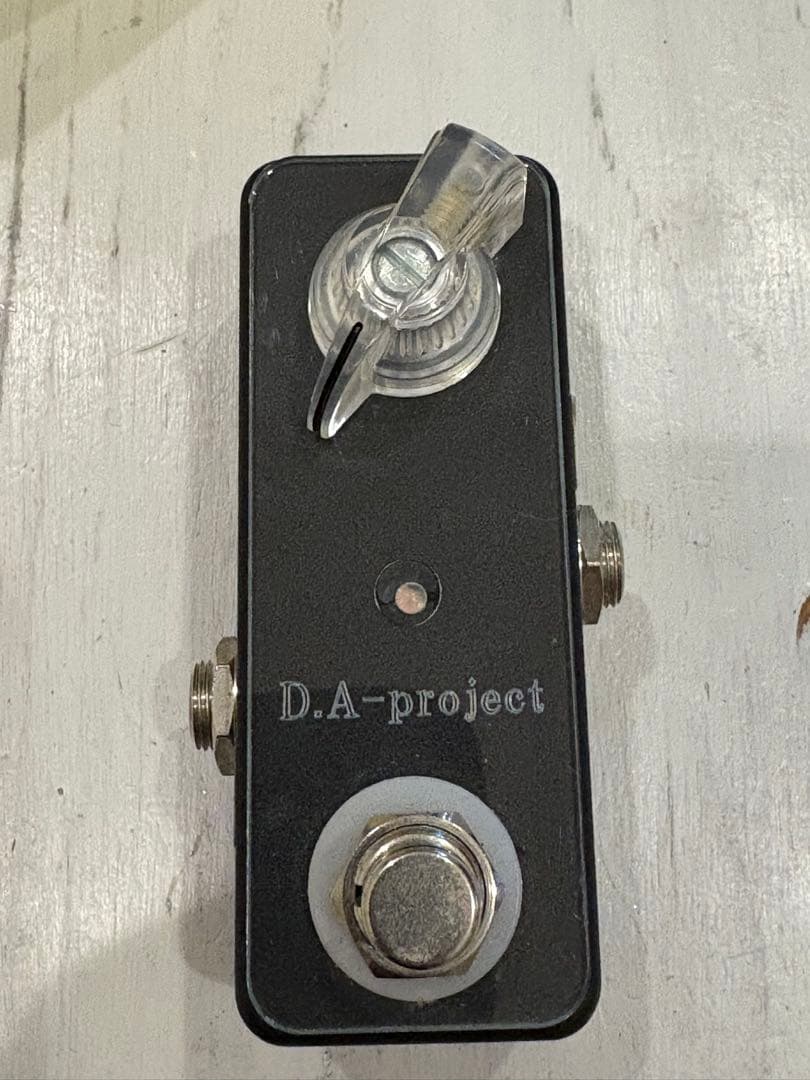 D.A-Booster エフェクター ブラック