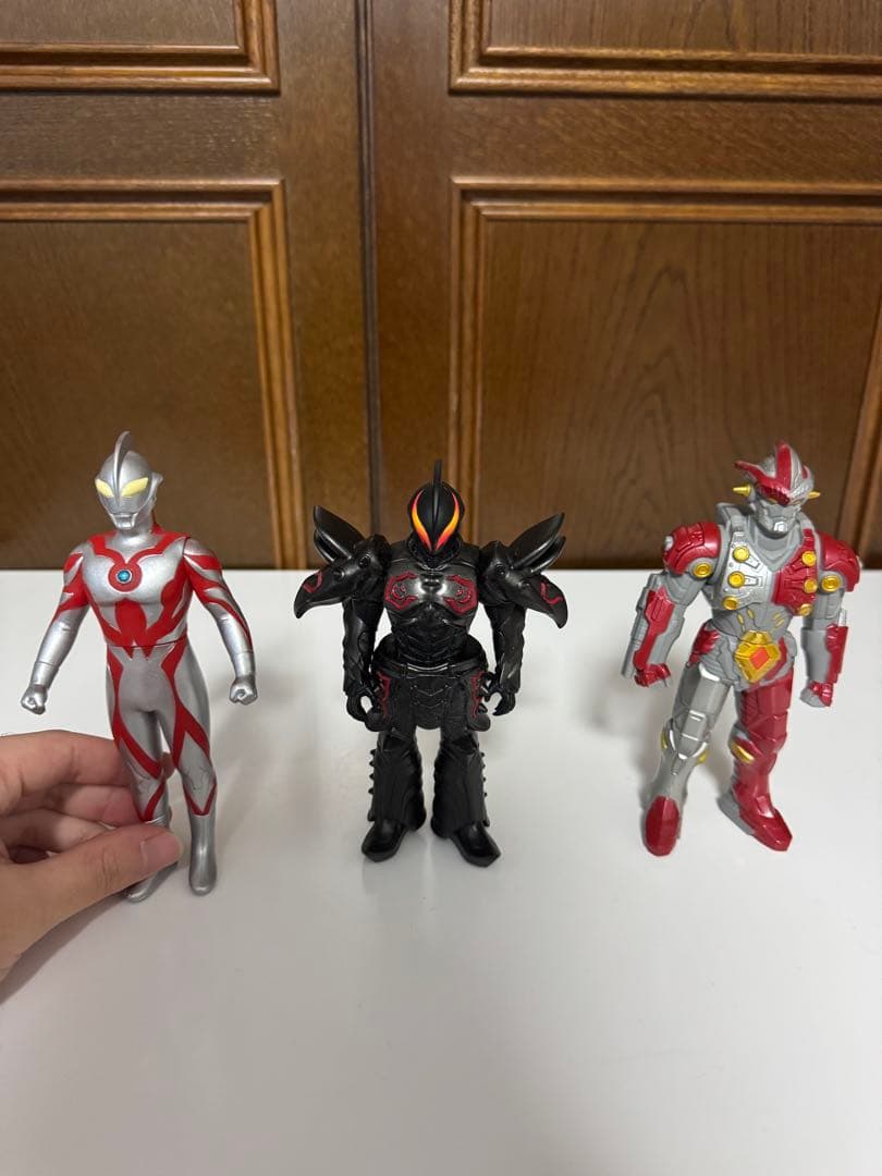 ウルトラマンゼロ ベリアル ソフビ セット
