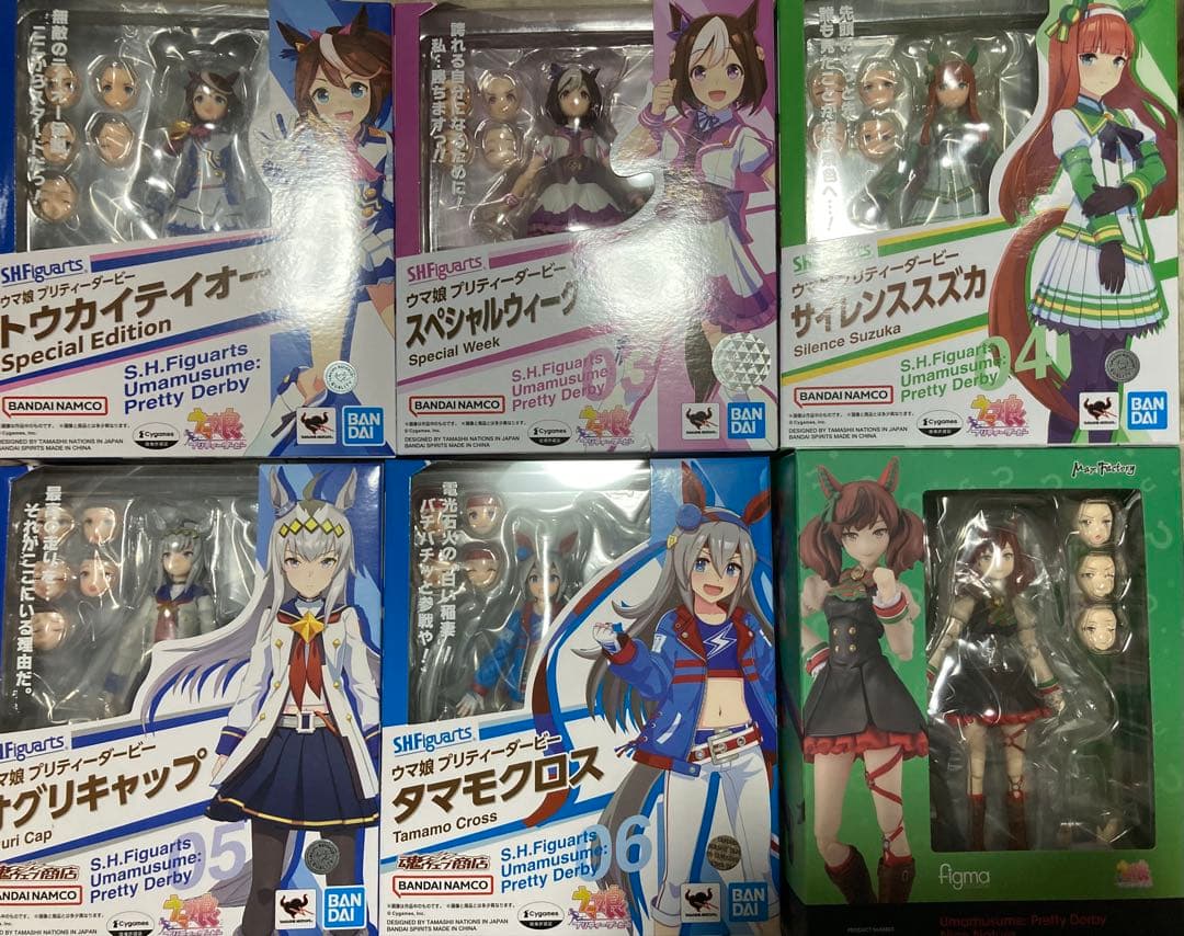 ウマ娘　S.H.Figuarts figma 12体セット