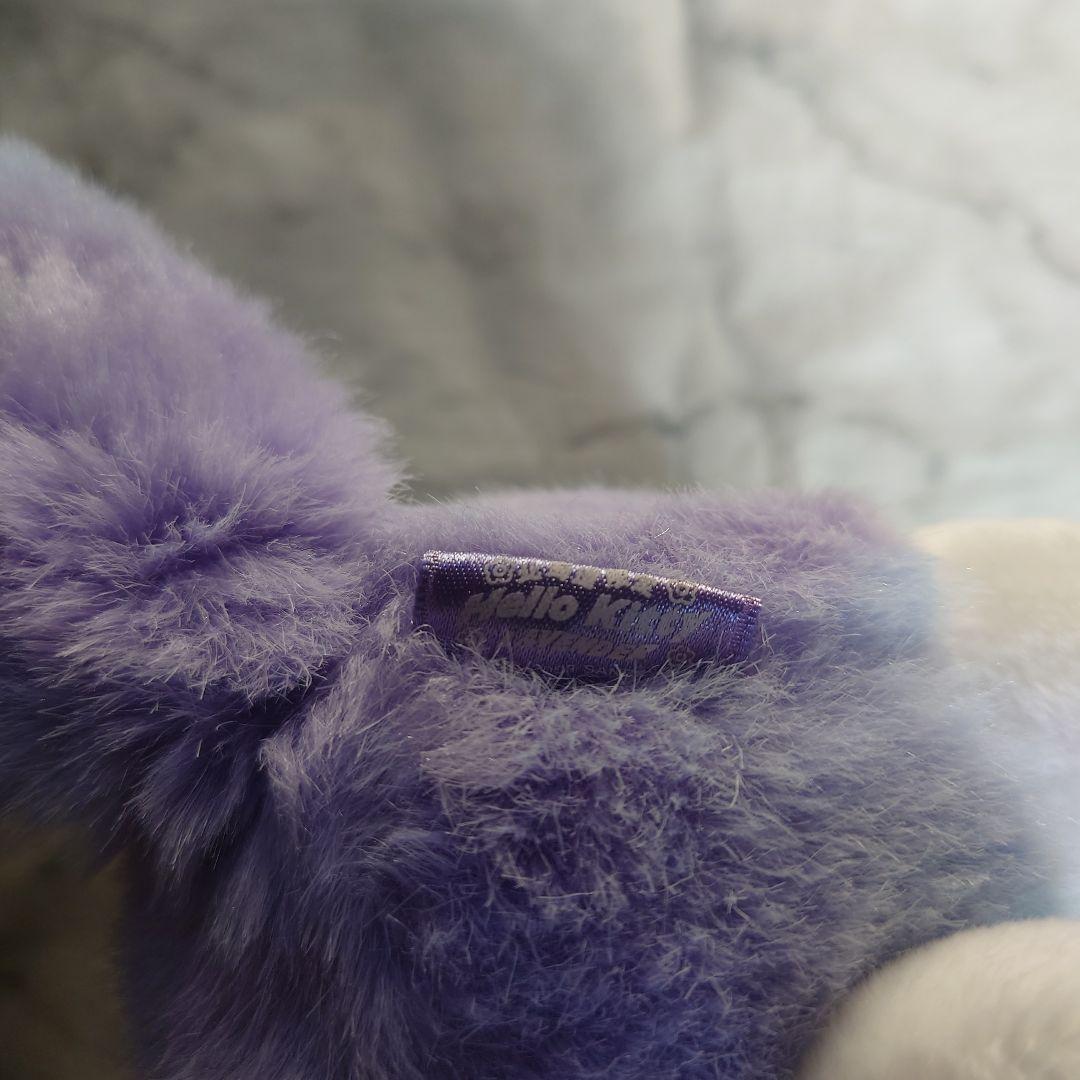 サンリオ　キティちゃん　北海道限定　ラベンダーキタキツネぬいぐるみ