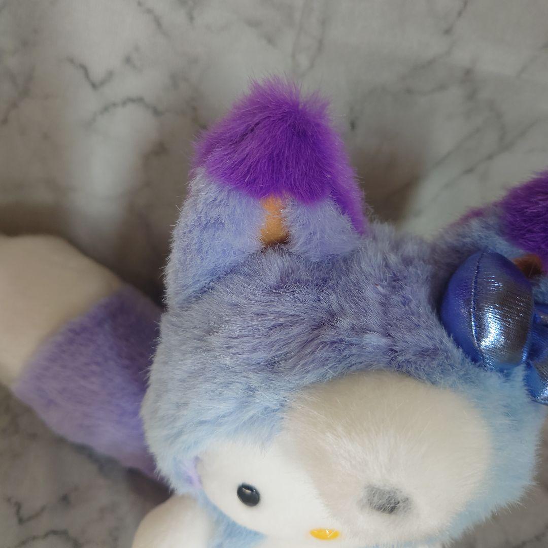 サンリオ　キティちゃん　北海道限定　ラベンダーキタキツネぬいぐるみ