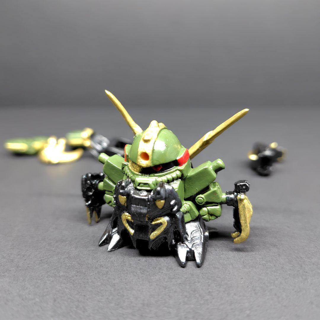 ガン消し　復活闇将軍　殺駆頭パーツ付きリペイント