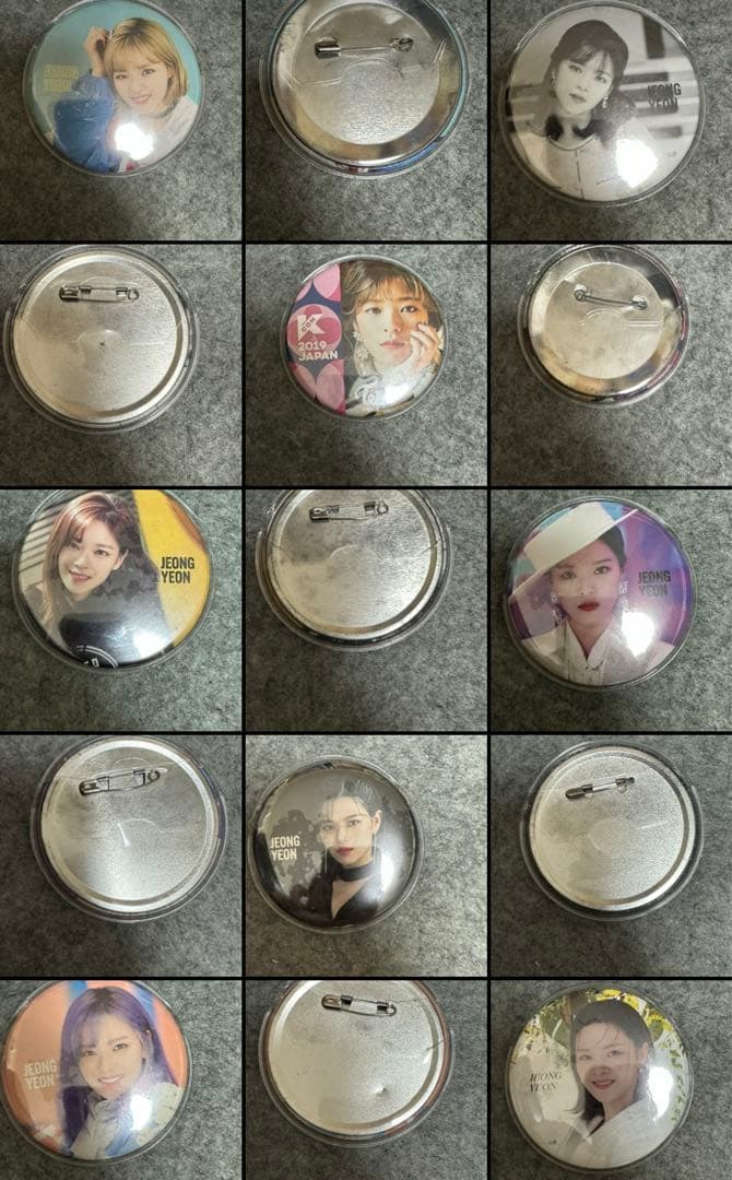 twice ジョンヨン 缶バッジまとめ売り