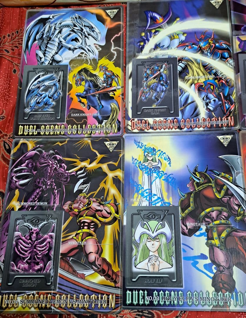 遊戯王 ジャンボカードダス 8枚セット