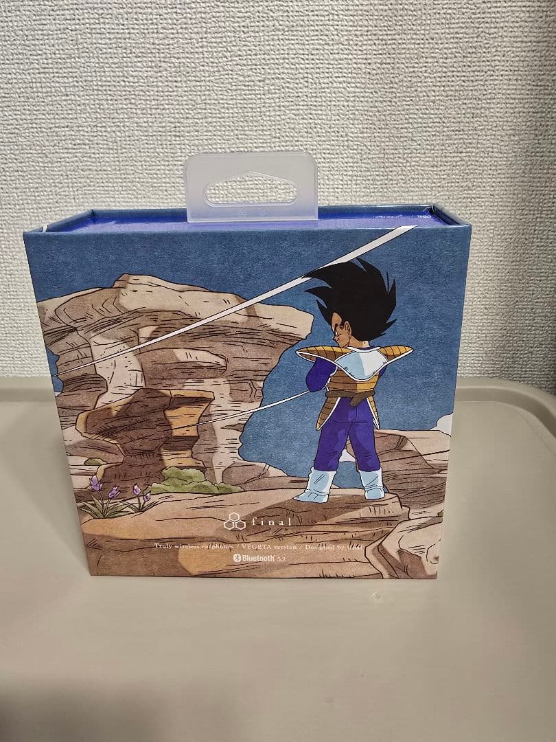 新品 ドラゴンボールZ × final ワイヤレスイヤホン 版権商品 ベジータ DRAGONBALLZ&final コラボ完全ワイヤレスイヤホン ベジータモデル
