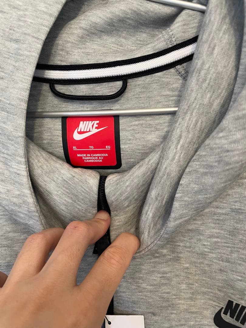 鹿島アントラーズ Nike グレー フード付きパーカー XL NIKE公式