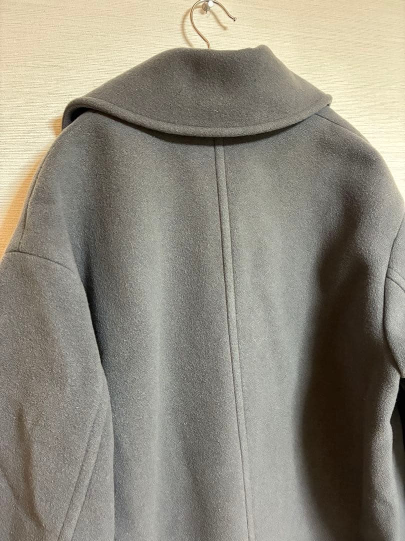 IENA ダブルモッサコート グレー 38 レディース