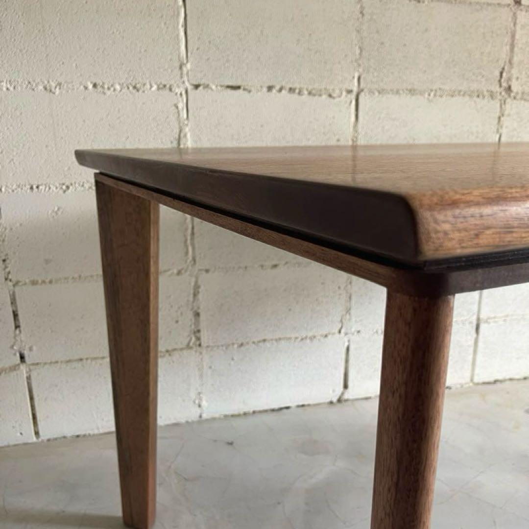 ウォールナット無垢材　ダイニングテーブル　ダイニング5点　朝日木材加工　アクタス