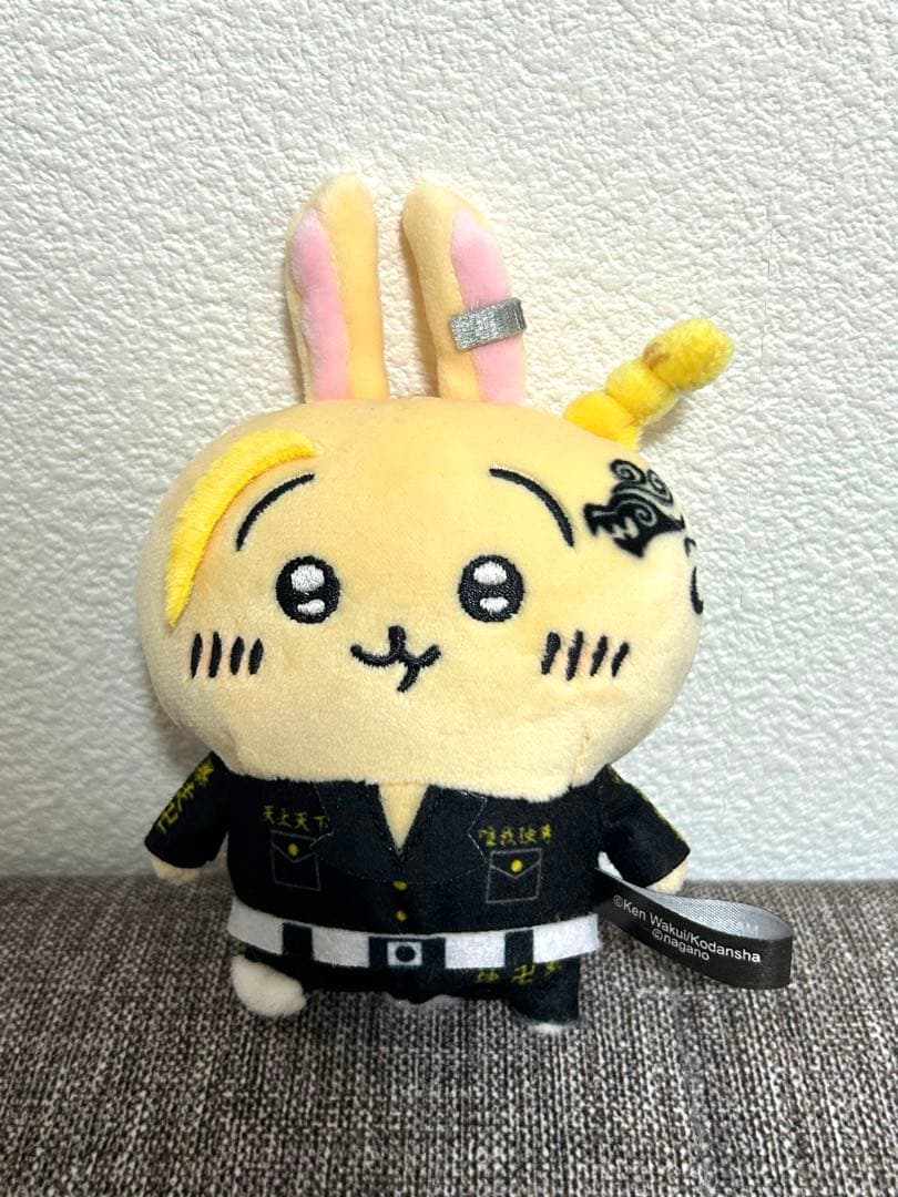 ちいかわ東京リベンジャーズコラボ マスコットチェーン 3種 東リべ 血威華我