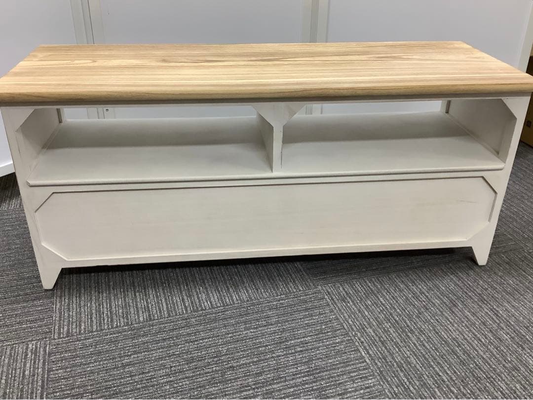 テレビ台 MTV-5273NAW シャビー フレンチカントリー アンティーク調