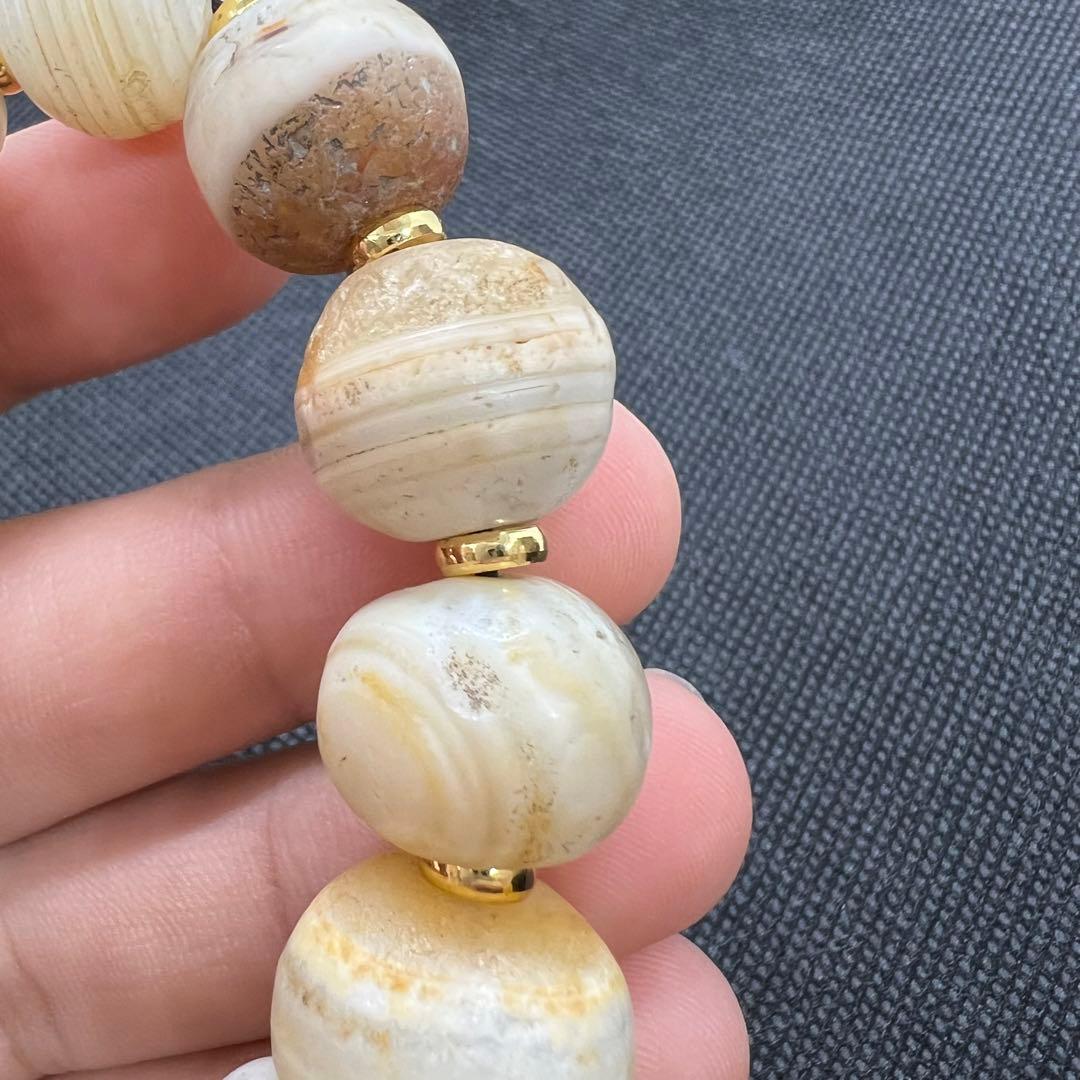 アンティーク ビーズ】アンティーク アゲート ビーズ 1200年-1700年前