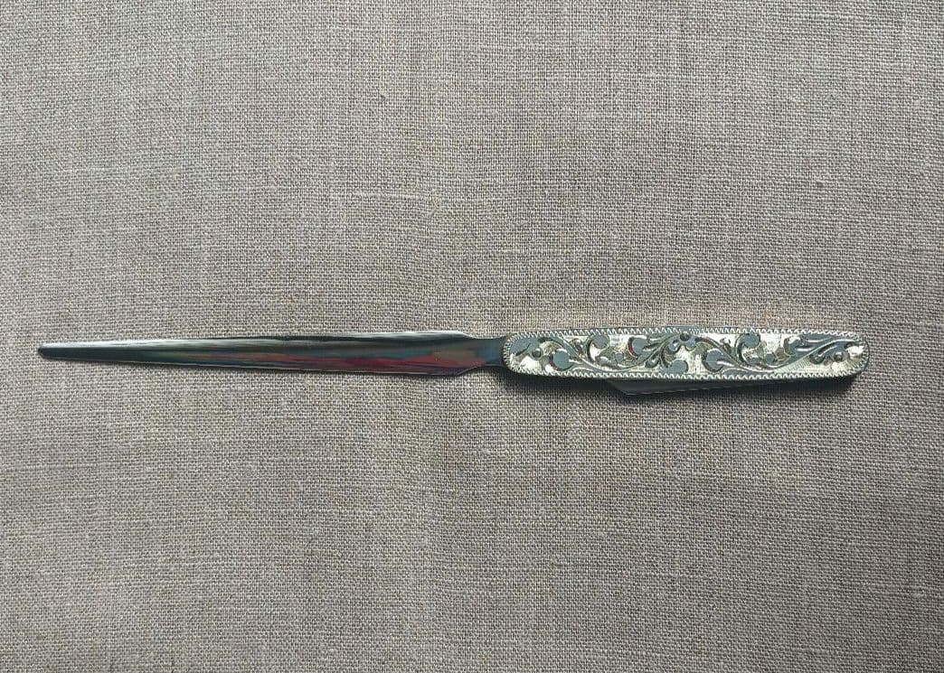 F 藤本ナイフ ペーパーナイフ 銀製品