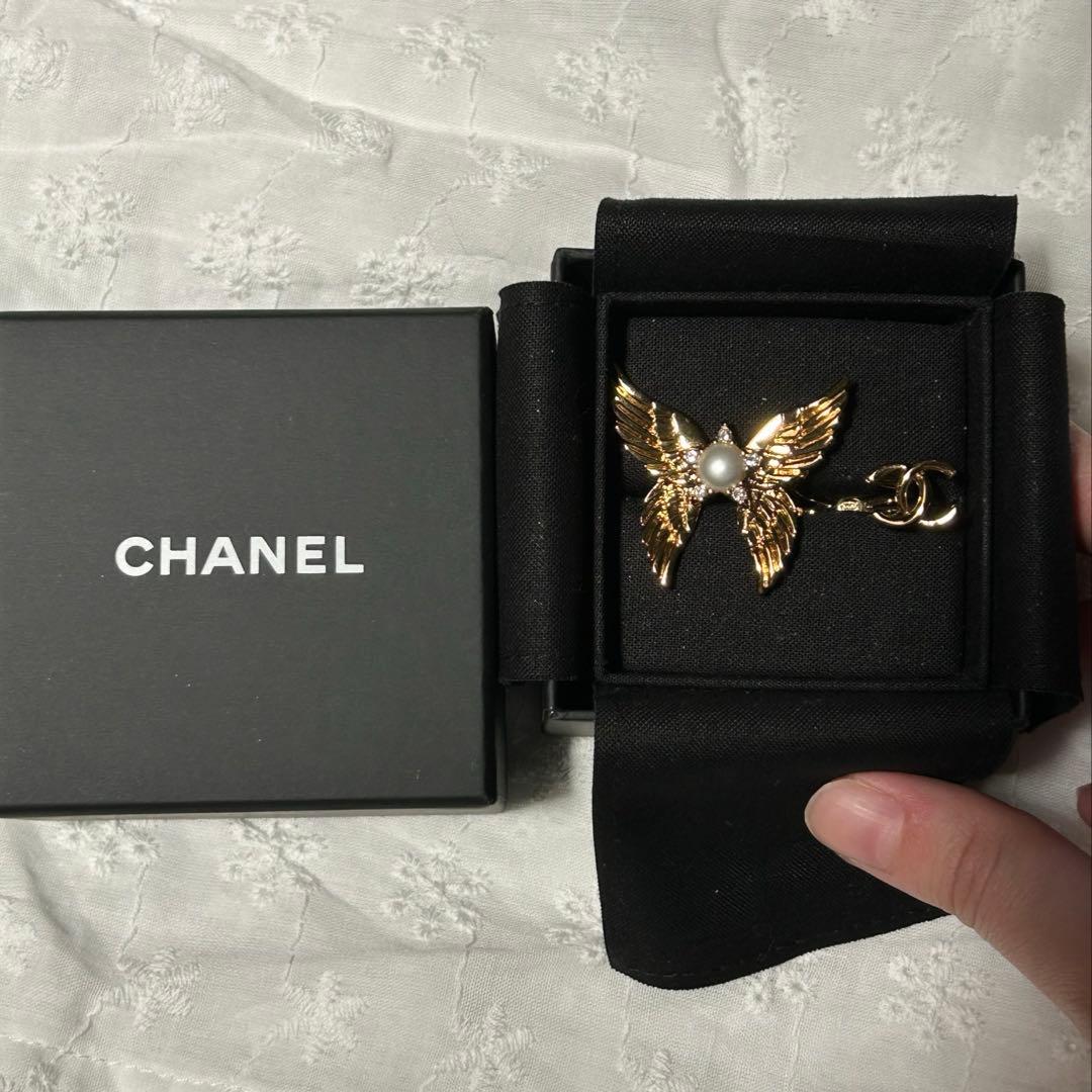 シャネル バタフライ リング ココモチーフ ゴールド 2024