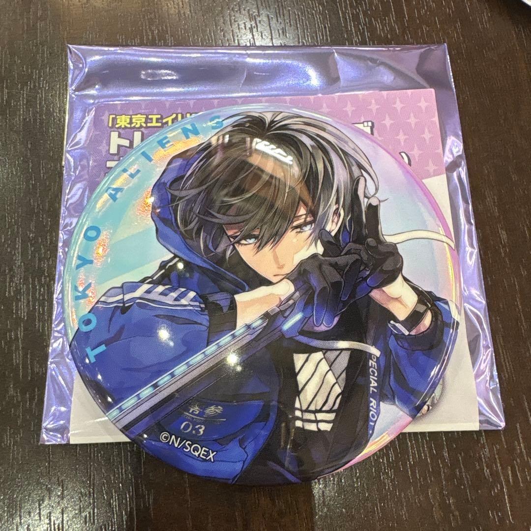 天空橋翔 東京エイリアンズ オーロラ缶バッジ - メルカリ