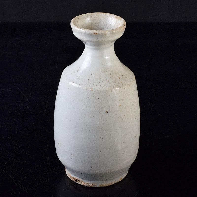 朝鮮美術　李朝　高麗白磁　徳利　D　R8378
