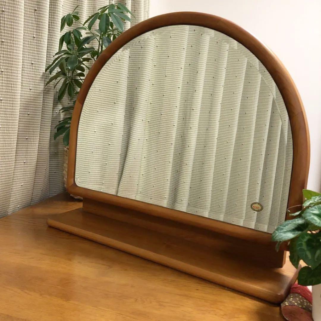 鏡✨昭和レトロ ミエミラー 最高級銅引鏡 ヴィンテージミラー