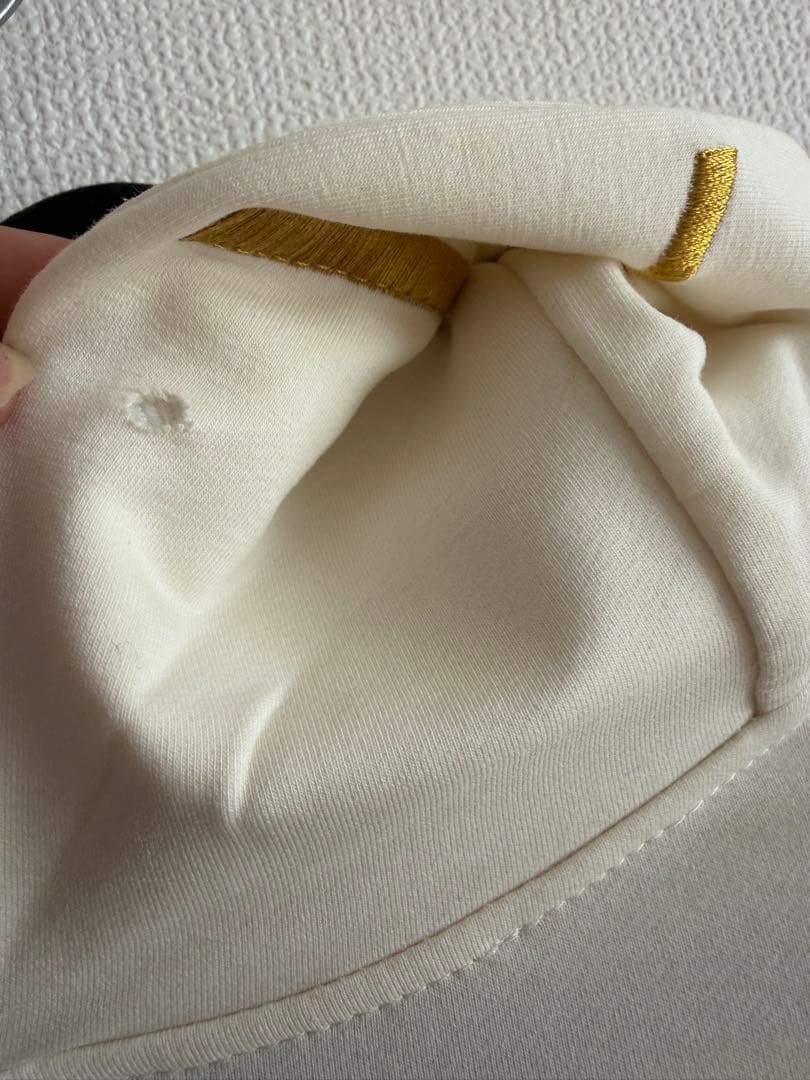 VERSACE ホワイト パーカー