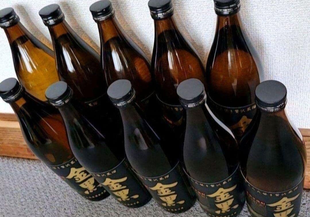 新品未開封【本格芋焼酎金黒】900ml ×10本