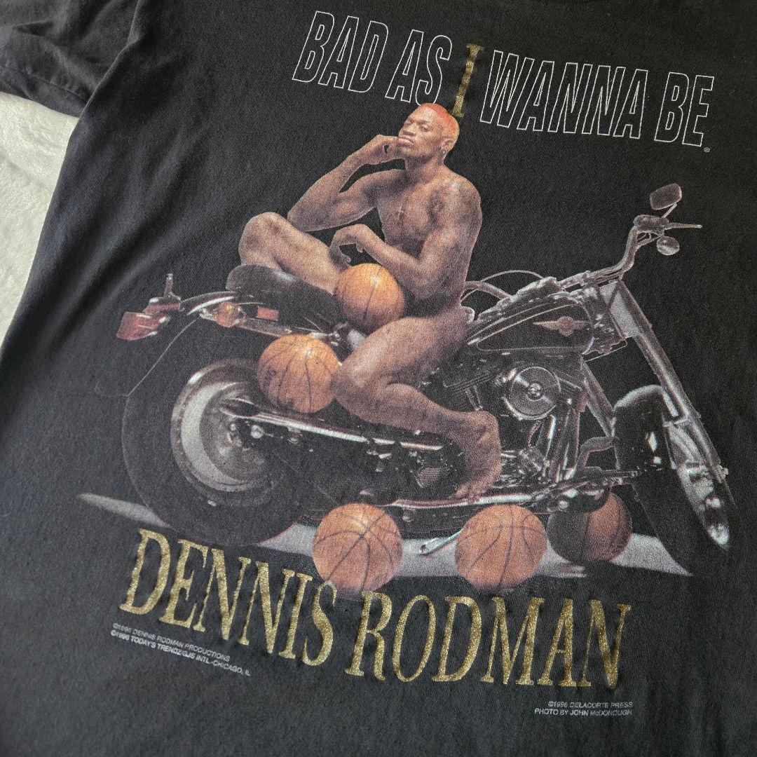 90s デニスロッドマン Tシャツ ヴィンテージ rodman バスケ - メルカリ