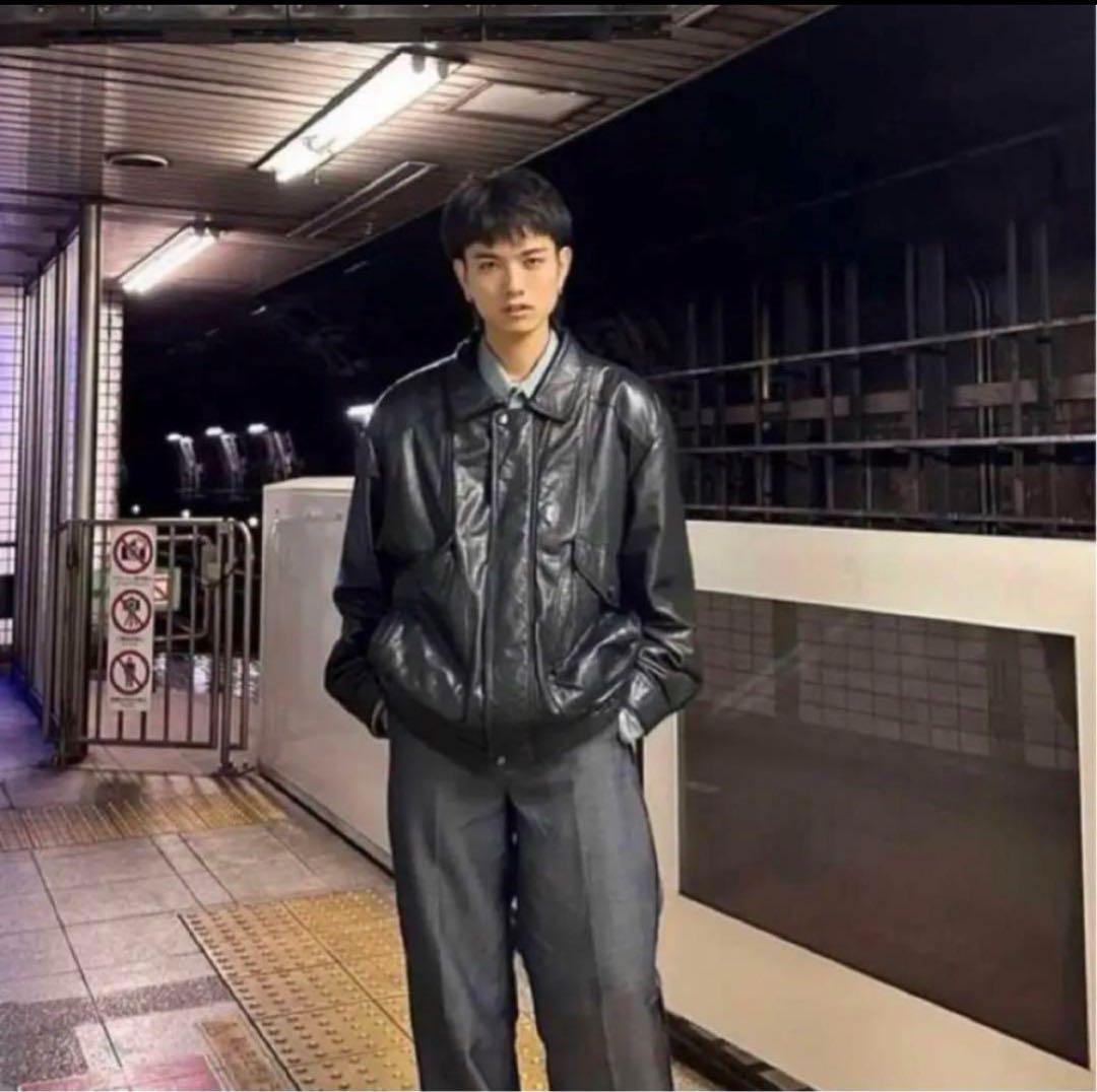 深水光太 レザージャケット 短丈 a2レザージャケット - メルカリ