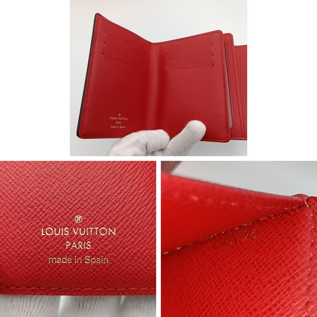 ルイヴィトン ダミエエベヌ ポルトフォイユ コアラ 三つ折り財布