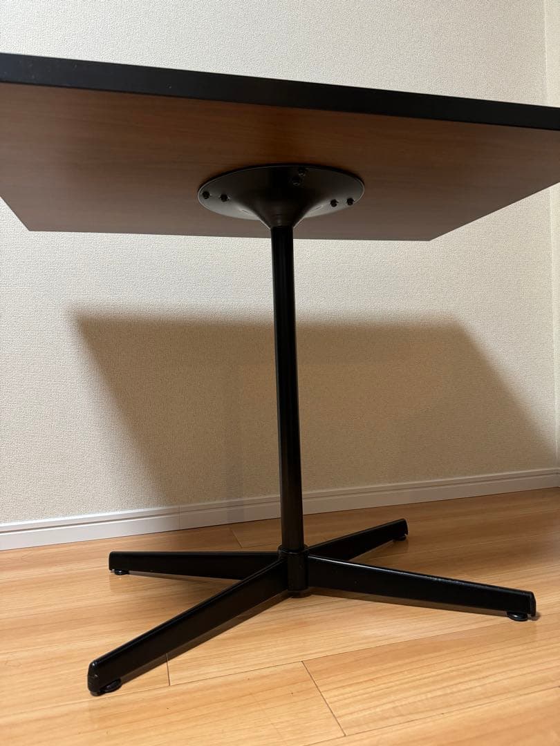 ブラウン 木製 長方形 ダイニングテーブル