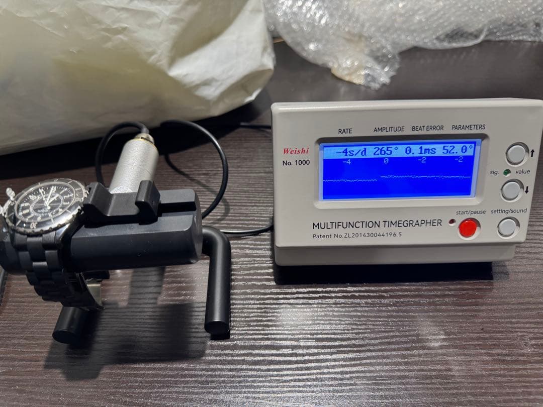 CHANEL シャネル J12 38mm 自動巻き 純正ラバーベルト 腕時計