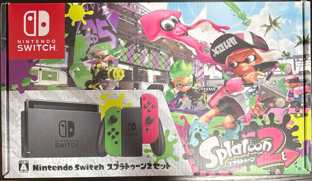Nintendo switch スプラトゥーン2セット 【ソフト別売り】