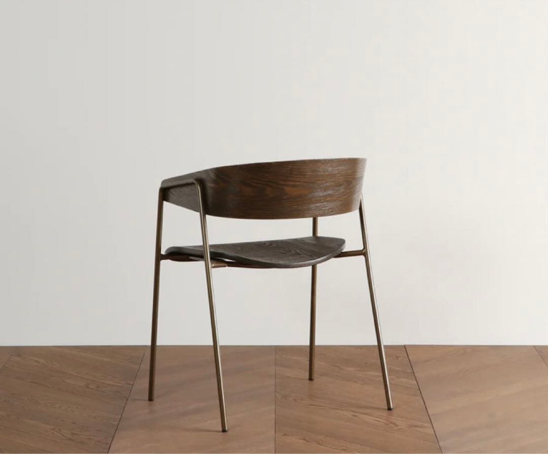【美品】KANADEMONO / Steel Wooden Chair
