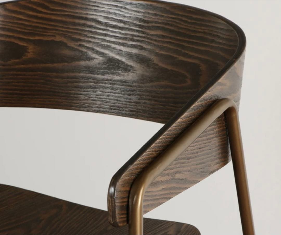 【美品】KANADEMONO / Steel Wooden Chair