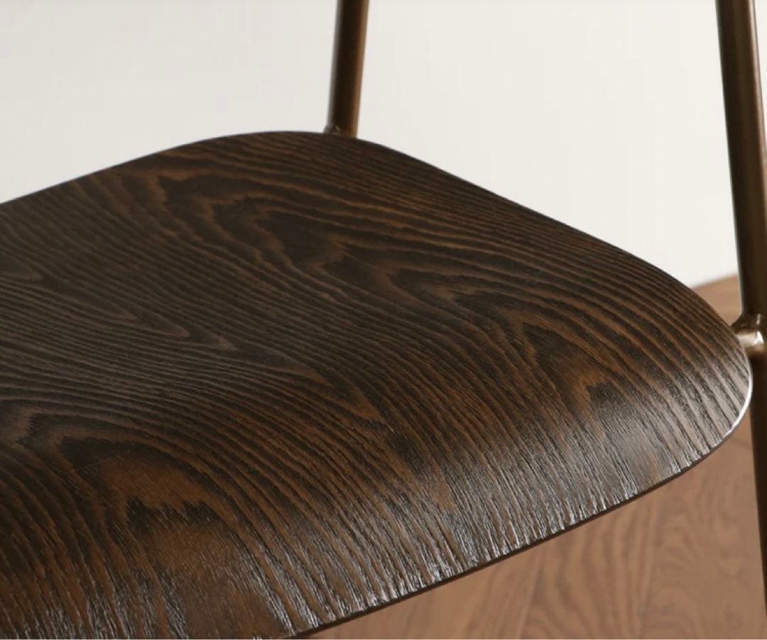 【美品】KANADEMONO / Steel Wooden Chair