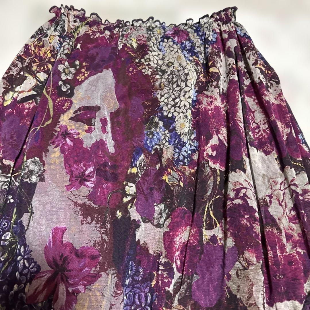 Jean Paul GAULTTER 花柄　変形スカート