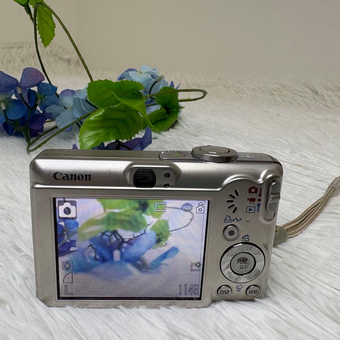 Canon IXY 70 PC1193 充電器 箱 シルバー コンデジ 動作品