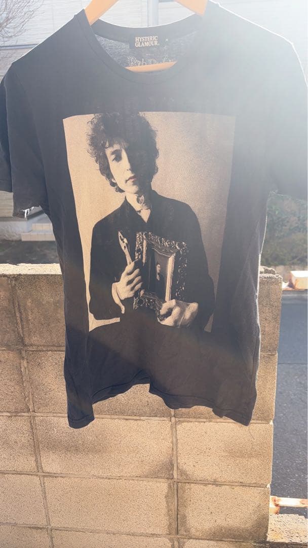 ヒステリックグラマー ボブ・ディランTシャツ M 黒 - メルカリ