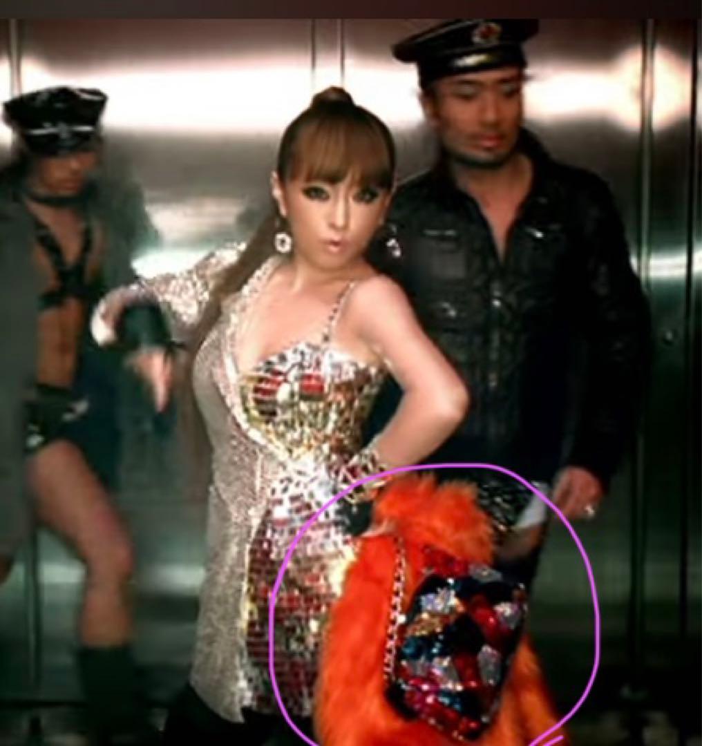 浜崎あゆみ PVで使用 スパンコールバッグ - メルカリ