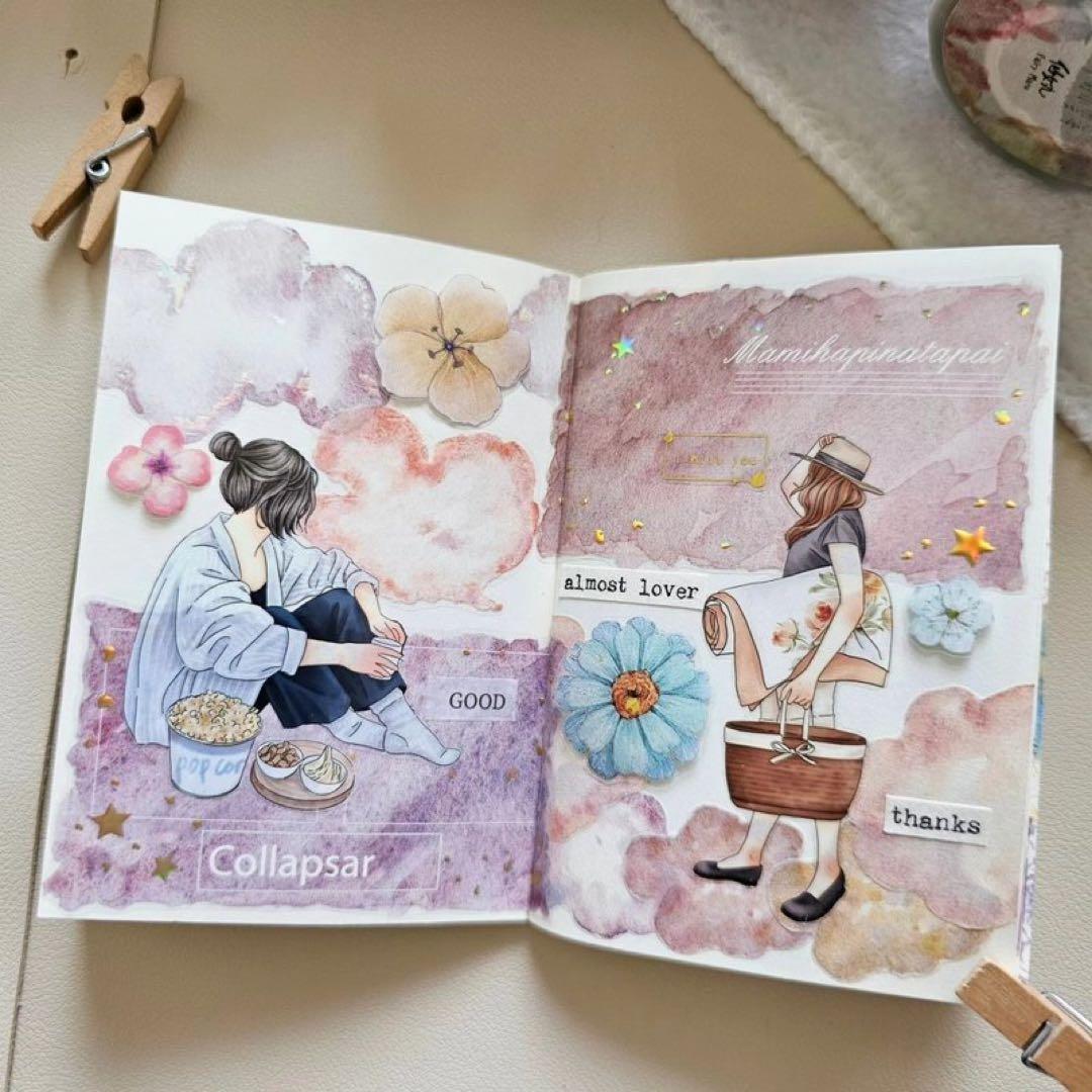 ⭐️SALE⭐️仙女丸《心中的小雲海》海外マスキングテープ　マステ 【2002】