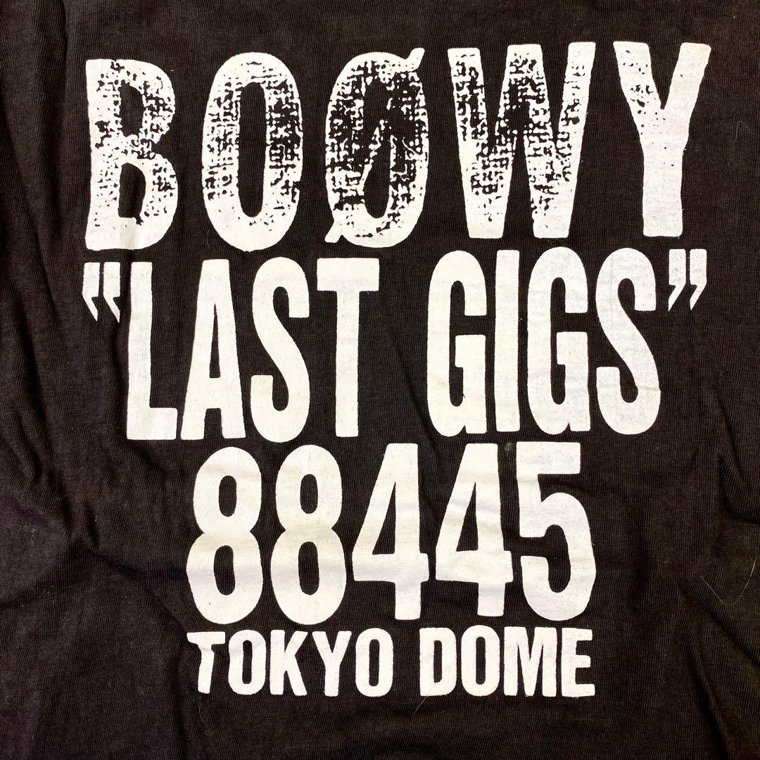 週末交渉！プレミア！BOOWY LAST GIGS Tシャツ &タンクトップ - メルカリ
