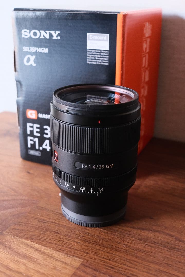 極美品・備品完備】SONY FE 35mm F1.4 GM レンズ