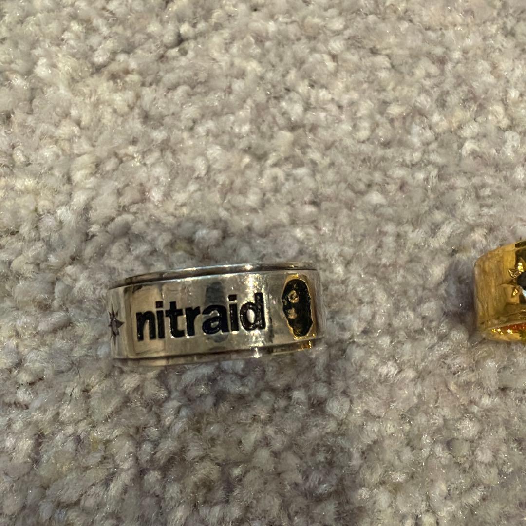 nitraid ゴールドリング　シルバーリングセット
