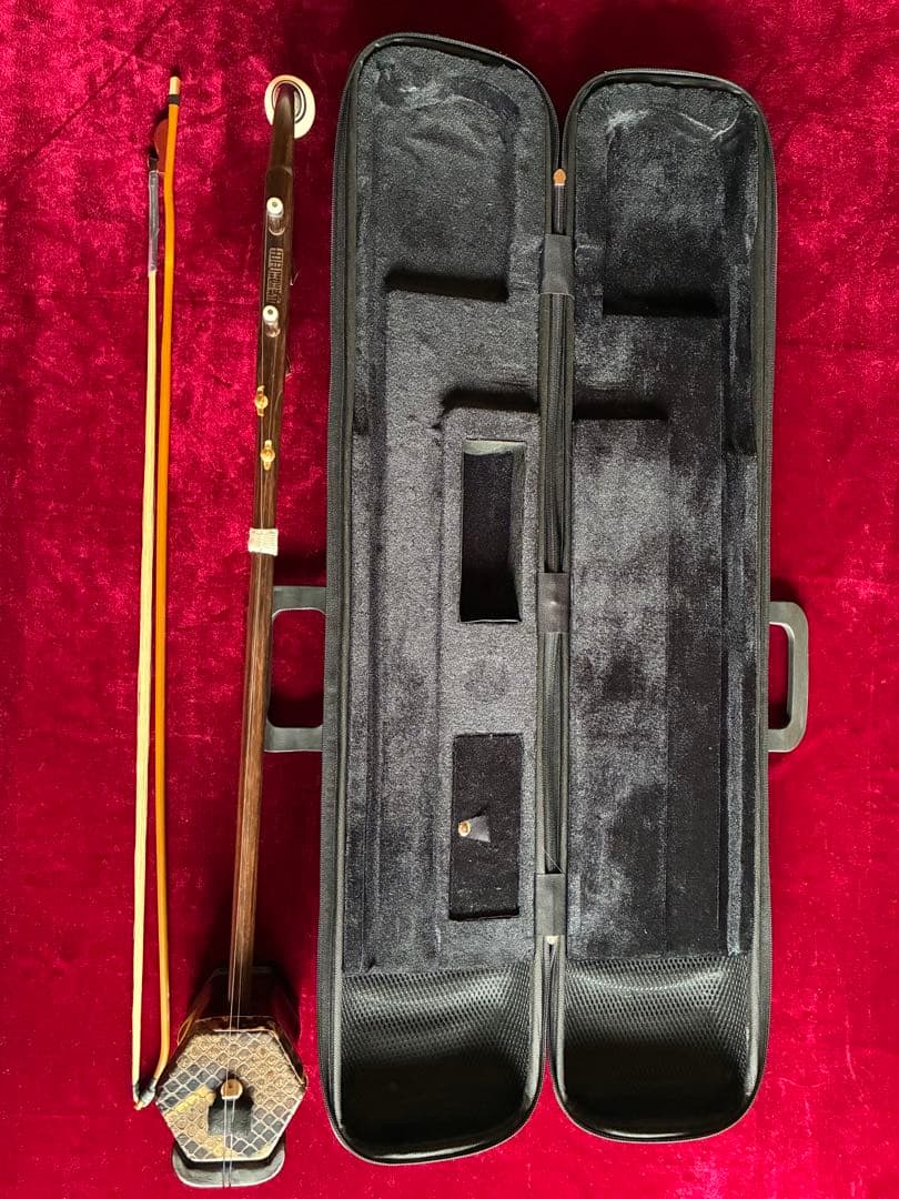 二胡★最上級明清老紅木★古月琴坊・万其興製作★十年保証★1123人100％評価