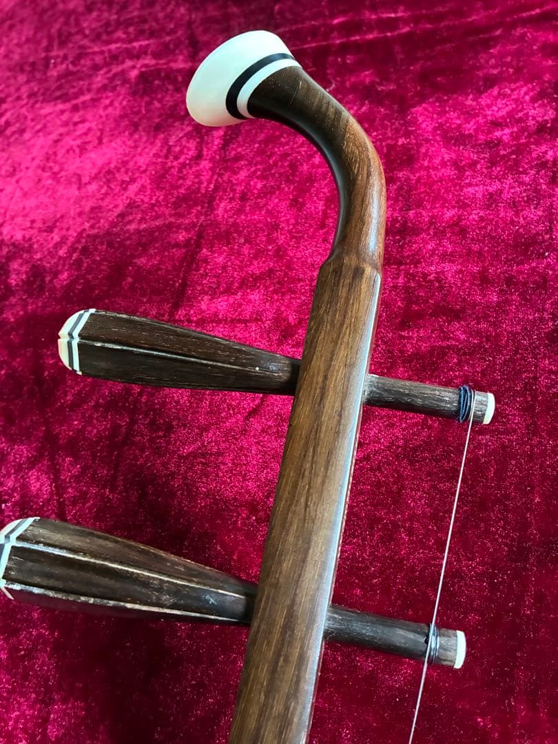 二胡★最上級明清老紅木★古月琴坊・万其興製作★十年保証★1123人100％評価