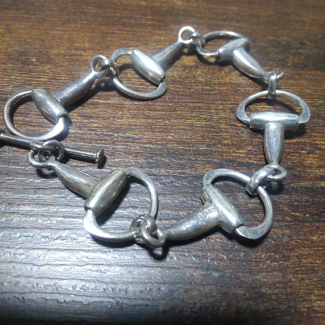 ブレスレットシルバー925　ヴィンテージ　メキシカンジュエリー好きにも