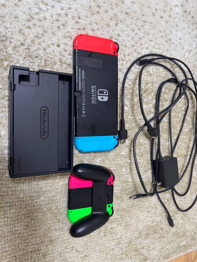 Nintendo Switch 本体 青/赤/ピンク/緑Joy-Con