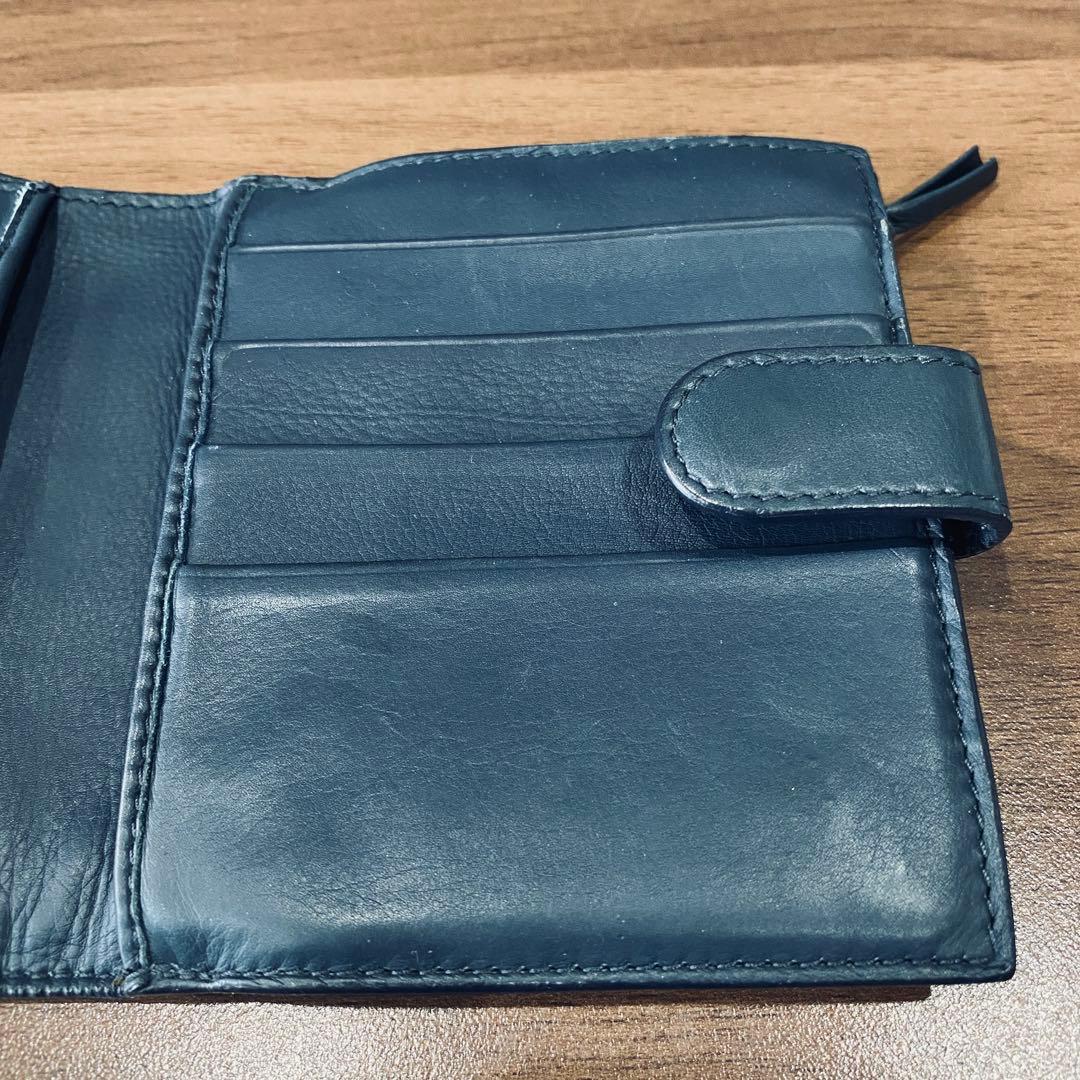 BOTTEGA VENETAボッテガヴェネタ イントレチャート二つ折り財布