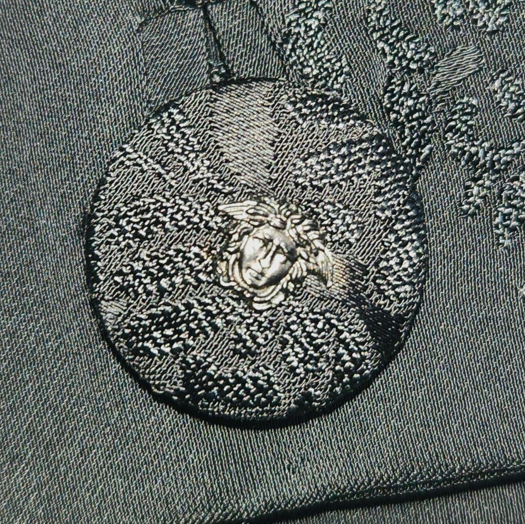 極美品✨ヴェルサーチ メデューサ アジアン ジャガード フラワー スーツ ダブル