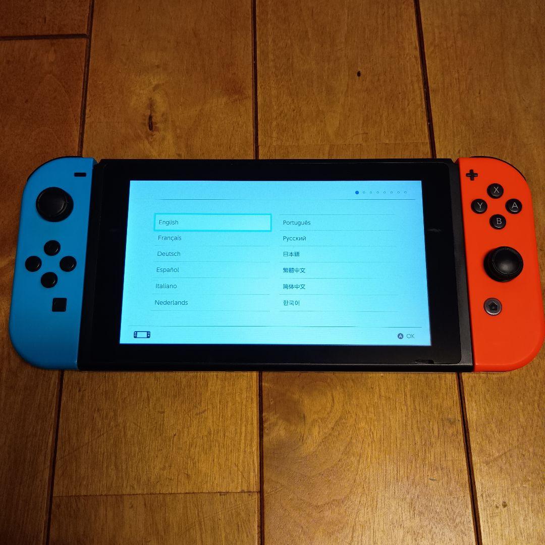 【みぢゅ】【動作確認済】Nintendo Switch 本体｜付属品完備