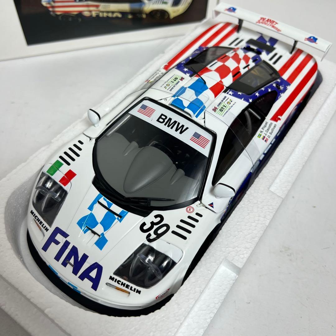 希少　特注品　1/18 マクラーレン F1 GTR ミニチャンプス ルマン