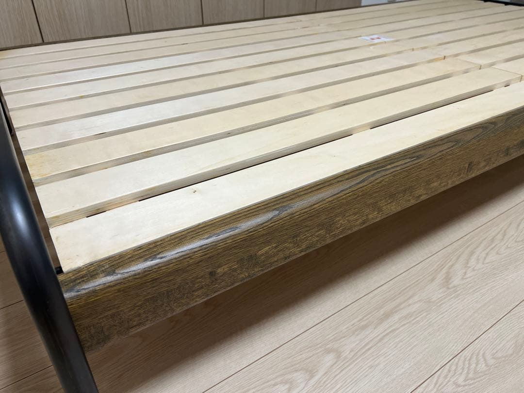 ジャーナルスタンダードファニチャー　サンクベッド　シングル　ベッドフレーム