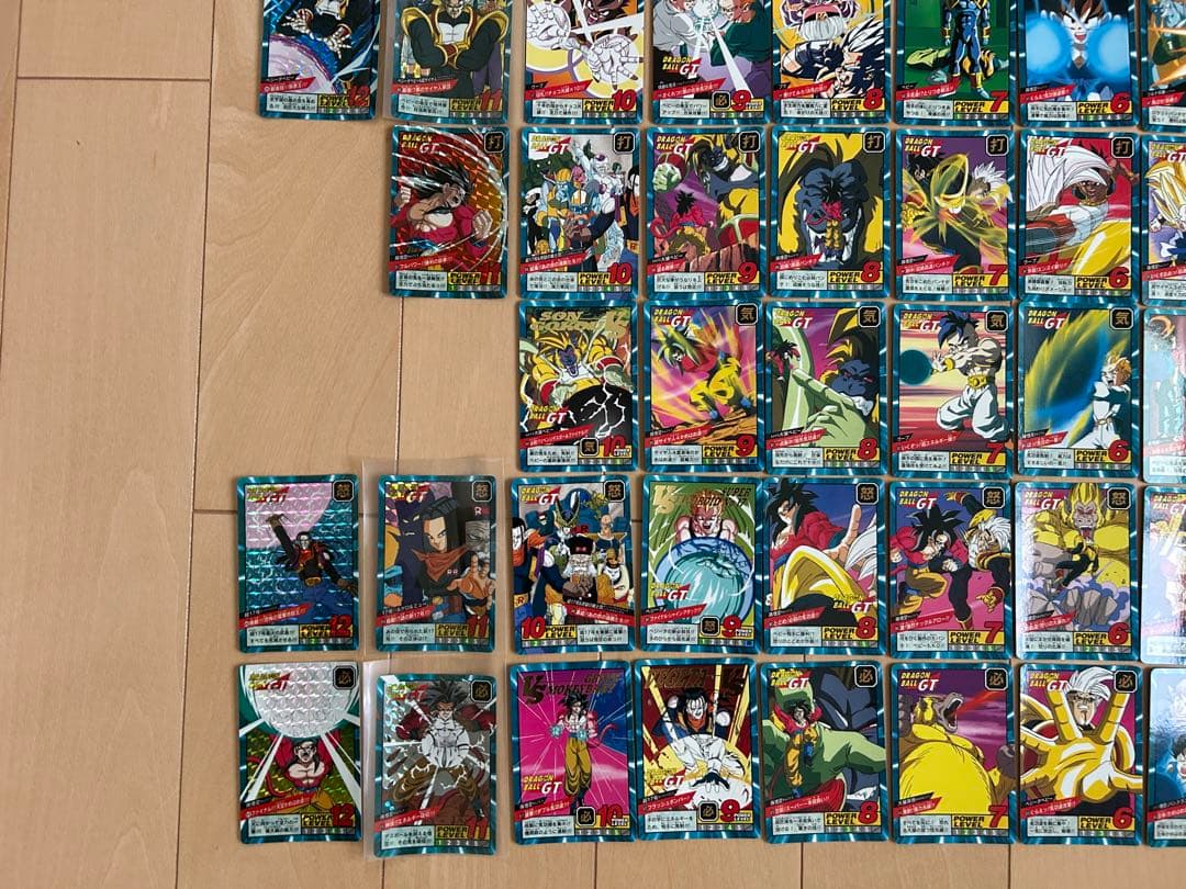 【レア】ドラゴンボールGT カードダス 87枚 まとめ売り（セミコンプ）